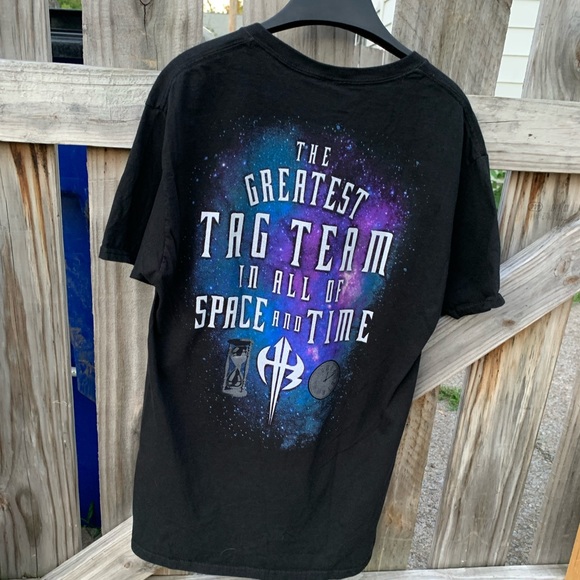 WWE The Hardy Boyz T-Shirt Space & Time - Picture 5 of 6
